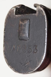 Turkish produced M5A1 bayonet with aluminum grips