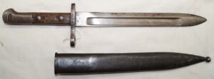 M1935 LONG POMMEL bayonet with scabbard.
