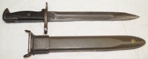 M1 Bayonet with M7 (M3A1) scabbard.