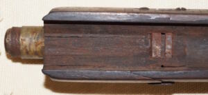 Swiss M1869/M1871 Vetterli: Forestock Assy, M71 complete with transverse key, barrel band retaining springs and magazine assy.