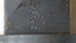 Italian produced M4 bayonet with PLASTIC scabbard and grips.