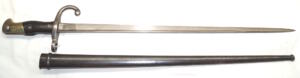 M1874/95 conversion bayonet with scabbard.