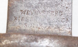 M1893 straightback bayonet.
