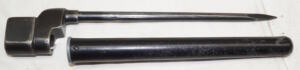 No.4 MkII* spike bayonet with plastic scabbard.