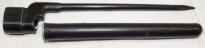 No.4 MkII spike bayonet with plastic scabbard.