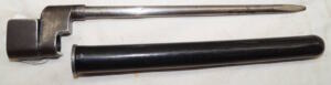 No.4 MkII* spike bayonet with plastic scabbard.
