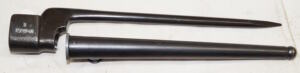No.4 MkII spike bayonet with scabbard.