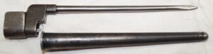 No.4 MkII* spike bayonet with scabbard.