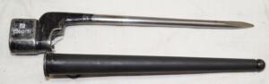 No.4 MkII spike bayonet with scabbard.