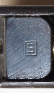 No.4 MkII spike bayonet with scabbard.
