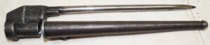 No.4 MkIII spike bayonet with scabbard.