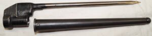 No.4 MkIII spike bayonet with scabbard.