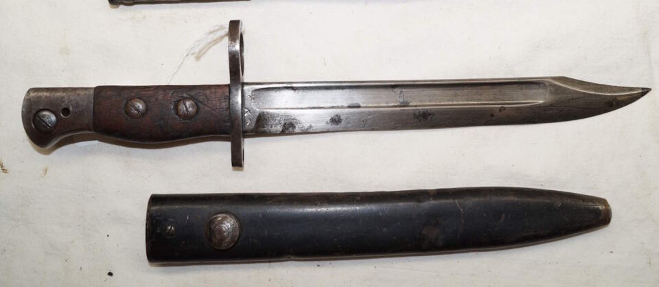 No.5 Jungle carbine bayonet with scabbard WSC