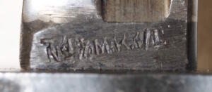 No.7 Mk3/L bayonet with scabbard and frog.