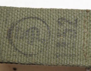 No.7 Mk3/L bayonet with scabbard and frog.