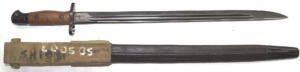 P1907 bayonet with scabbard and frog.
