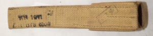 Khaki Web frog for L1A1 bayonet