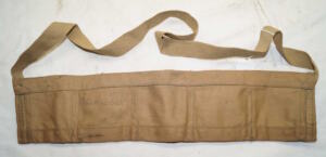 British Enfield ammunition bandoleer WWII?