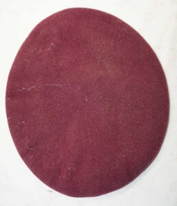 Dutch Afghanistan Storm Trooper (Commando) Maroon Beret size 60 (From a Dutch Afghanistan Vet)