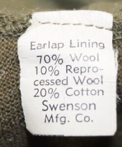 Original US M1951 Field cap size 7 3/4 Unissued but has storage stain (pictured)