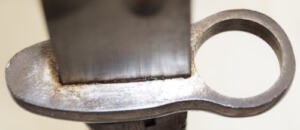 FN24/49 bayonet with scabbard.
