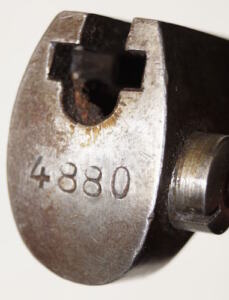 FN24/49 bayonet with scabbard.