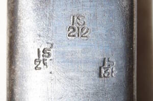 MkII* bayonet with MkI* ricasso mark RFI 9/42