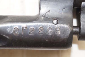 Ob.91/30 cruciform socket bayonet Well marked Izhevsk arrow in triangle.