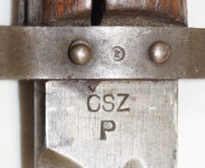 VZ24 bayonet with scabbard.