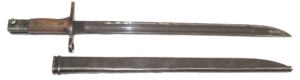 T30 bayonet with scabbard.