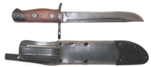 REPRODUCTION M1939 bayonet with sheath.