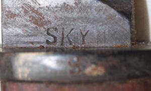 REPRODUCTION M1939 bayonet with sheath.