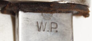 WZ28 bayonet with German commercial scabbard.