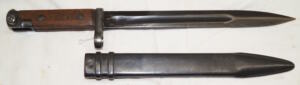 SVT40 bayonet with scabbard.