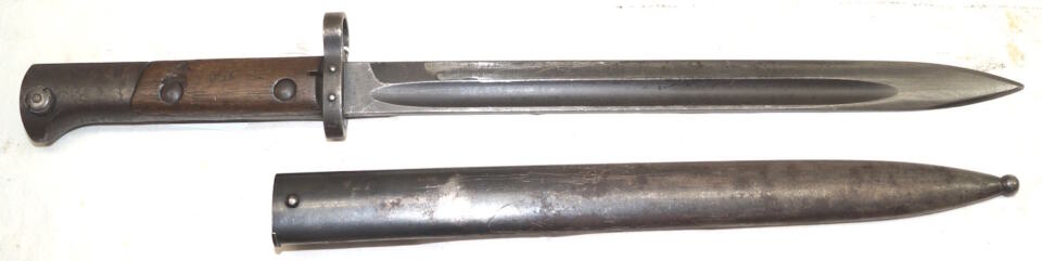 VZ24 bayonet with scabbard.