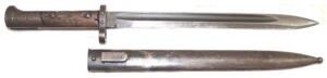VZ24 bayonet with scabbard.