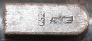 VZ24 bayonet with scabbard.