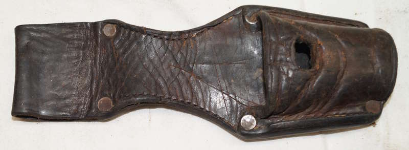 Bulgarian leather frog for M95 Steyr bayonets.