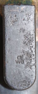 M1895 Steyr bayonet with scabbard.
