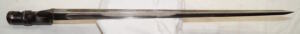 P1853 triform socket bayonet with scabbard.