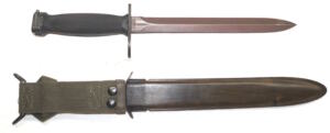 Eickhorn Double Edged long commercial M7 bayonet with scabbard.