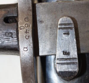 M1934 bayonet with scabbard.