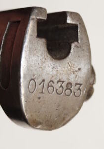 FN1924 long bayonet with scabbard.