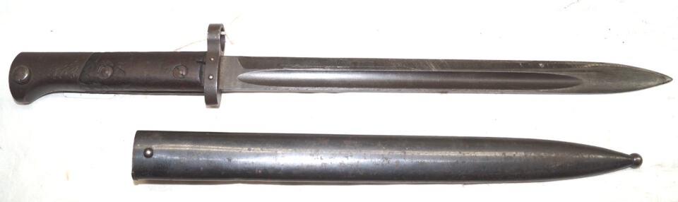VZ24 bayonet with scabbard.