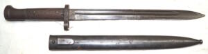 VZ24 bayonet with scabbard.