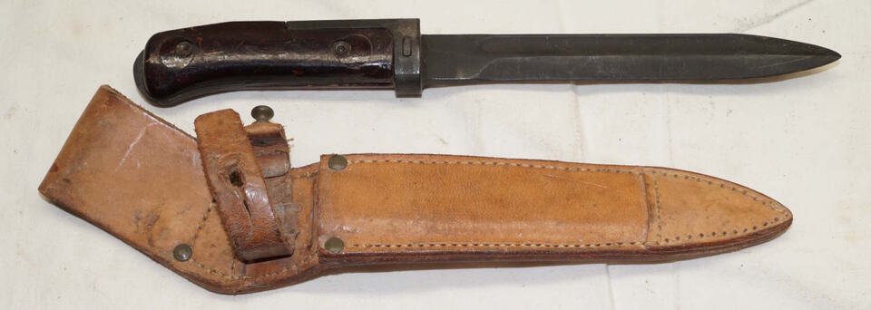 VZ58 bayonet with sheath.