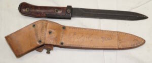 VZ58 bayonet with sheath.