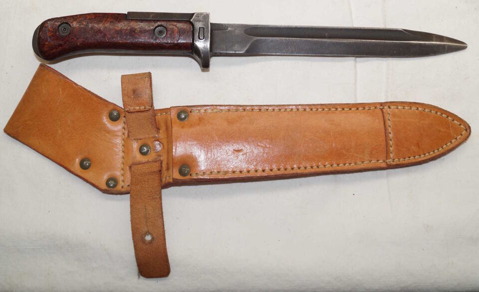 VZ58 bayonet with sheath.