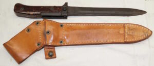 VZ58 bayonet with sheath.