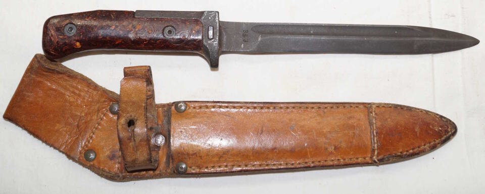 VZ58 bayonet with sheath.